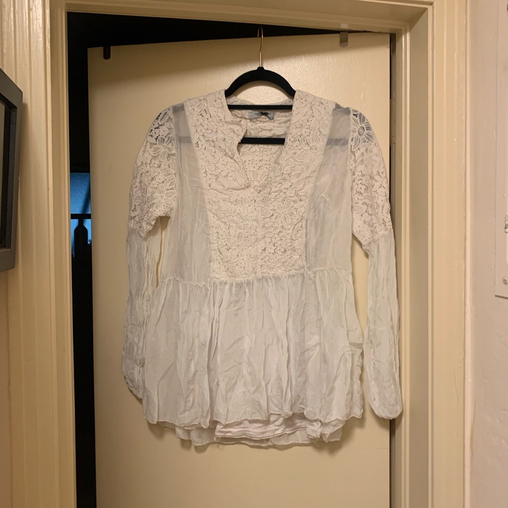Sheer blouse